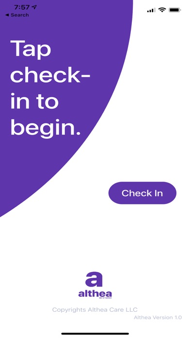 Althea Kiosk Screenshot