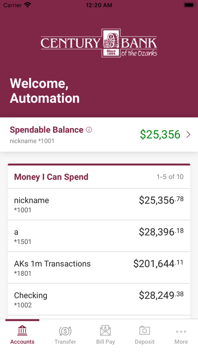 How to cancel & delete Century Bank of the Ozarks from iphone & ipad 3