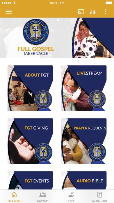 Full Gospel Tabernacle Dallas Screenshot