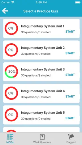Game screenshot Integumentary System Quizzes apk