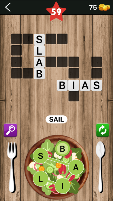 Screenshot #3 pour Word Salad - Letters Connect