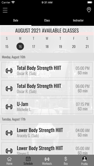 Elite Pro Fitness Screenshot