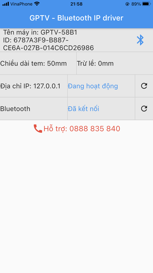 #1. GPTV - Bluetooth IP (iOS) By: Van Toan Tran