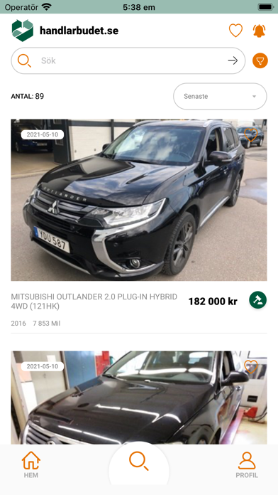 Bilhandlarbudet PRO Screenshot