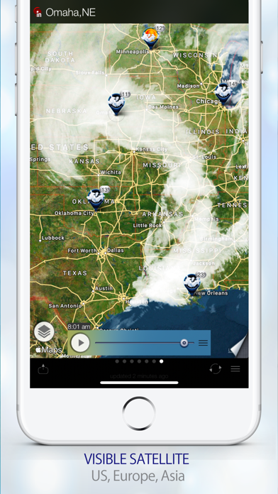 Radar Sky - NOAA Weather Radar Screenshot