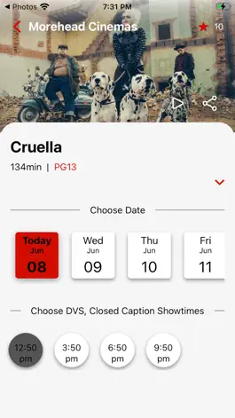 Game screenshot Morehead Cinemas apk