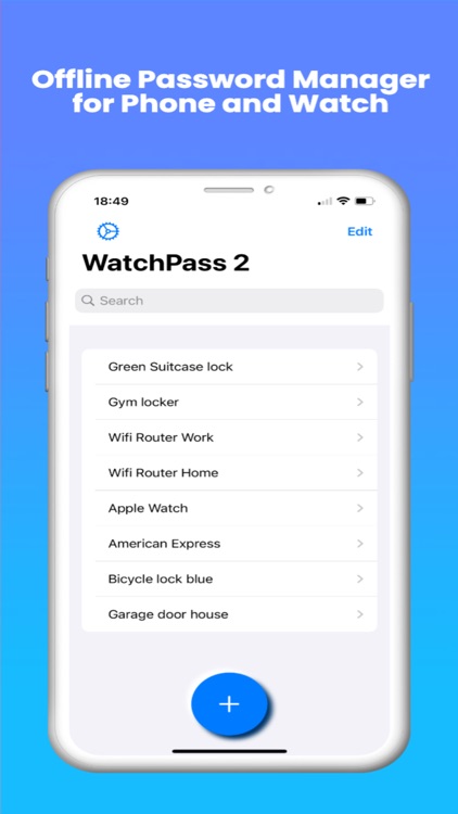 WatchPass 2 - Password Manager