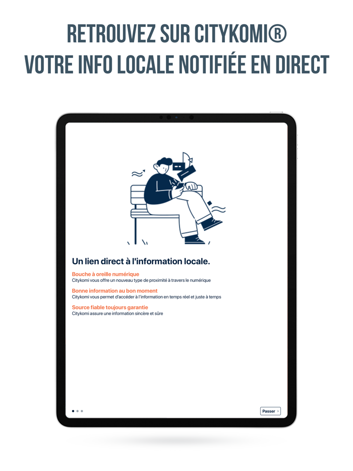 Citykomi® alerte en temps réel