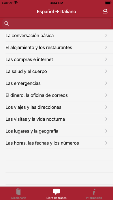 Accio: Spanish-Italian Screenshot