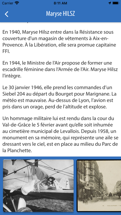 Levallois Mémoires Screenshot