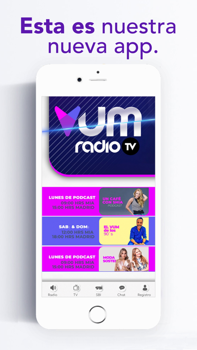 VUM Radio TV Screenshot