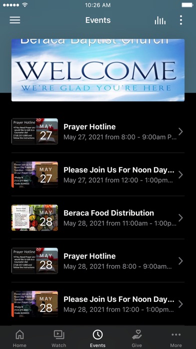 Beraca Baptist Church screenshot 3