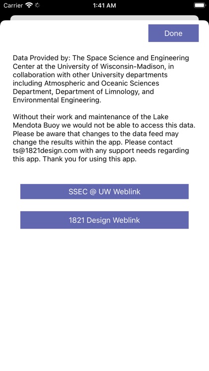 Lake Mendota Buoy Data