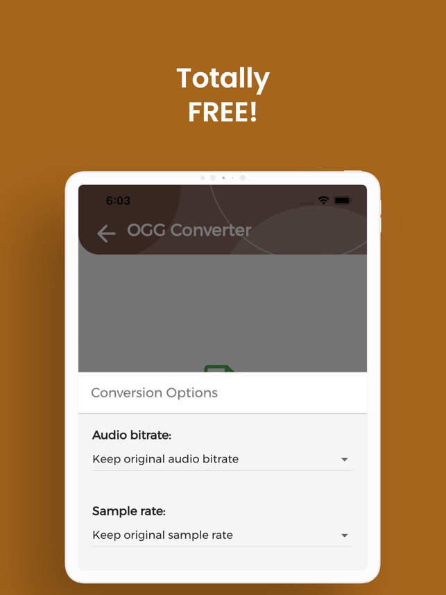 Conversor OGG, OGG para MP3 na App Store