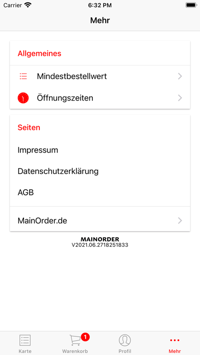 Curry Hut Montabaur Screenshot