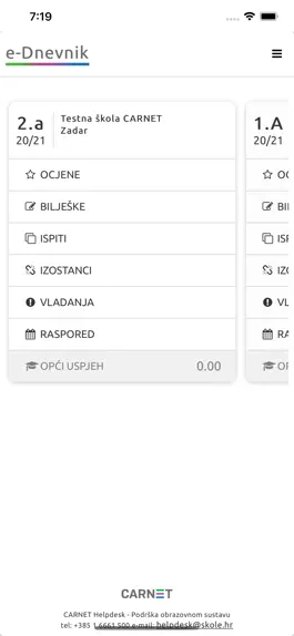 Game screenshot e-Dnevnik apk