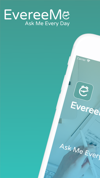 Screenshot #1 pour EvereeMe – Daily Goal Tracker