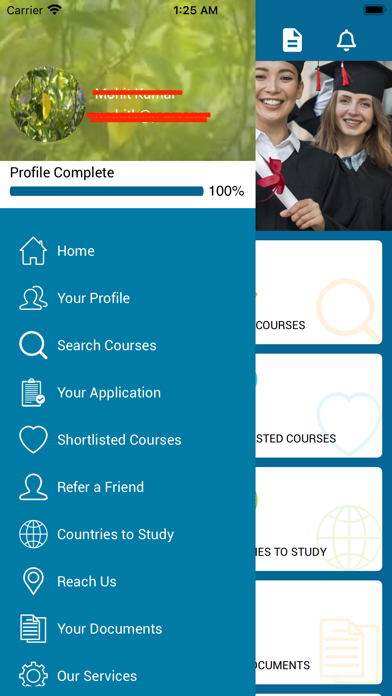 Plan Study Abroad (PSA) Screenshot