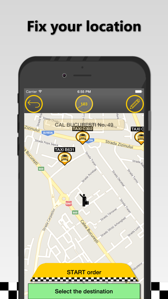 #1. VIP TAXI Codlea (iOS) 由: SC ENHANCED TERMINALS FOR TELEPHONY EMULATION SRL