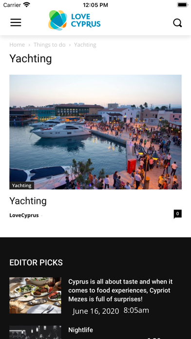 LoveCyprus Screenshot