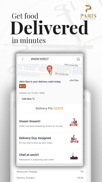 Paris Restaurant Screenshot