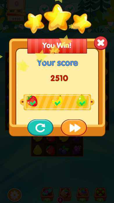 Screenshot #2 pour Puzzle Fruits!