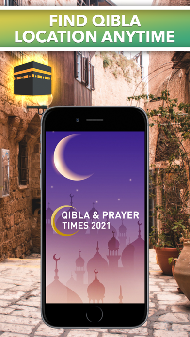 Qibla & Prayer Times 2024のおすすめ画像1