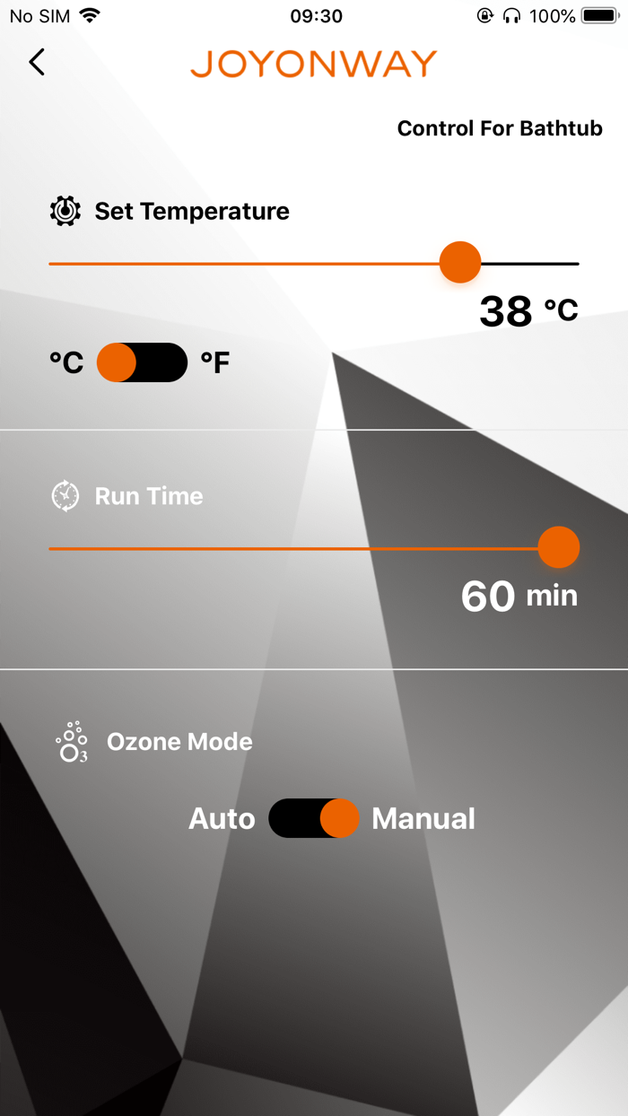 JOYONWAY-Bathtub Control