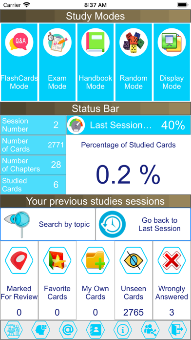 Screenshot 1 of CPNP PC Pediatric Nursing Exam App