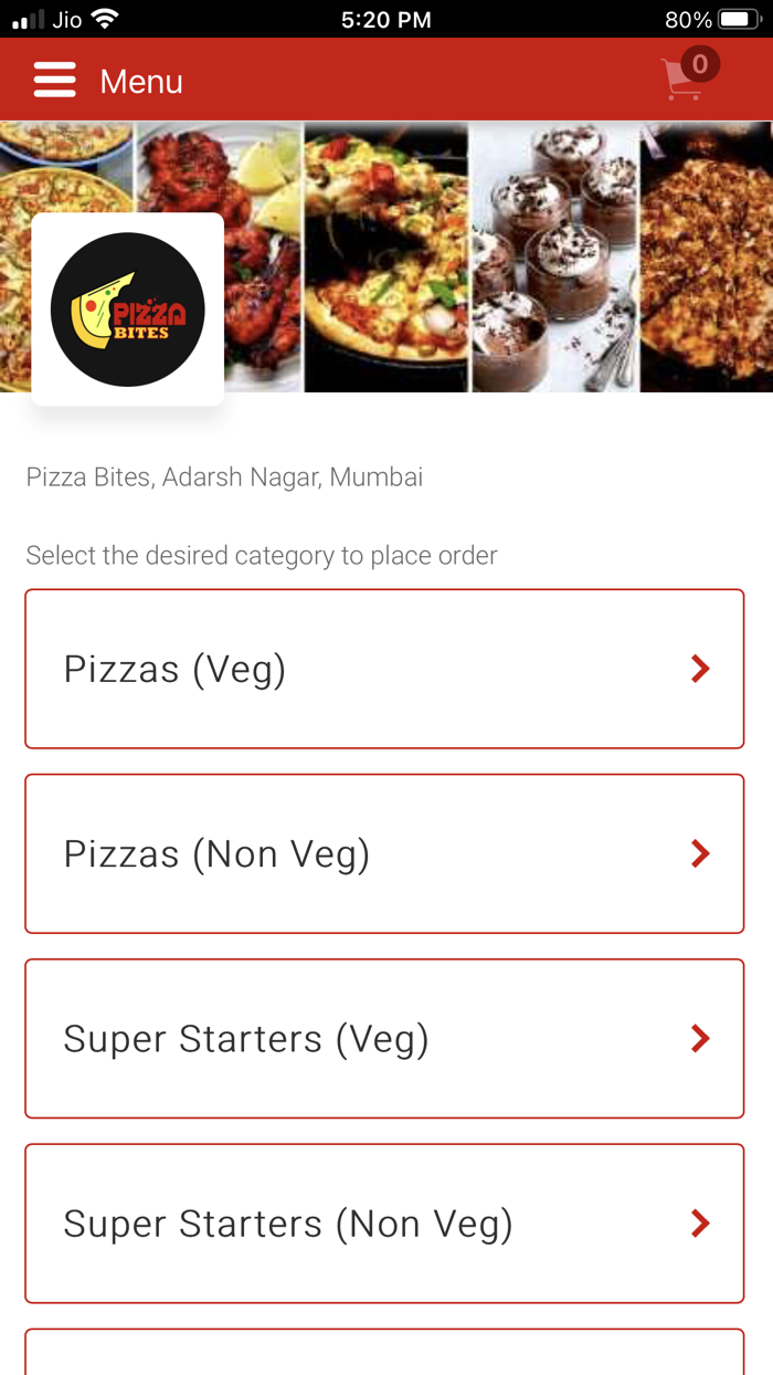 Pizza Bites Online
