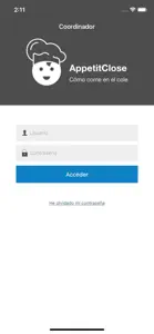 AppetitClose Coordinador screenshot #1 for iPhone