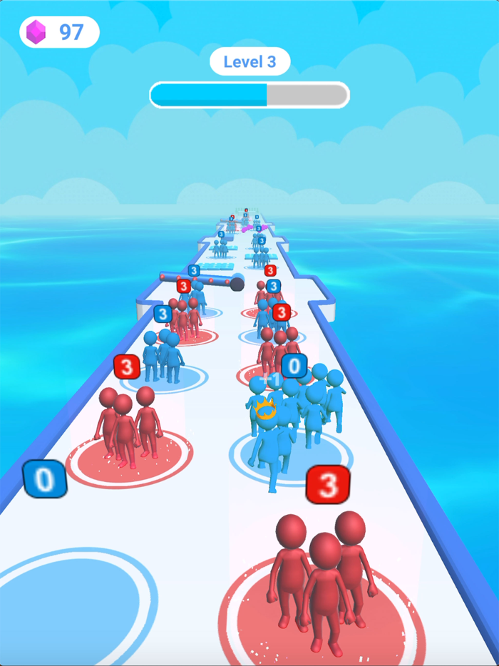 Castle Raid 3D Muscle Race