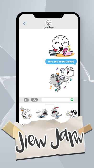 Screenshot #2 pour JiewJarw Office Sticker
