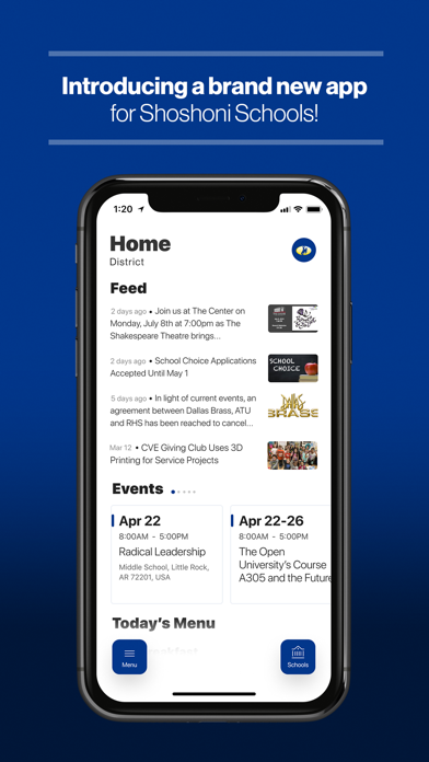 Shoshoni Schools Screenshot