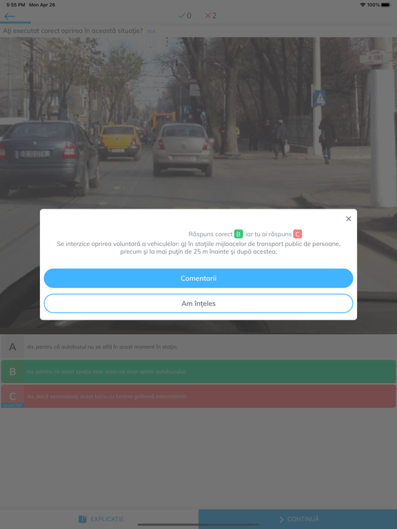 Screenshot #6 pour Chestionare auto SoferOnline