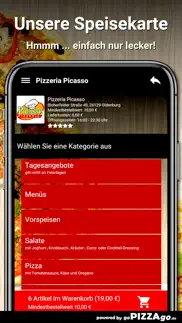 pizzeria picasso oldenburg iphone screenshot 4