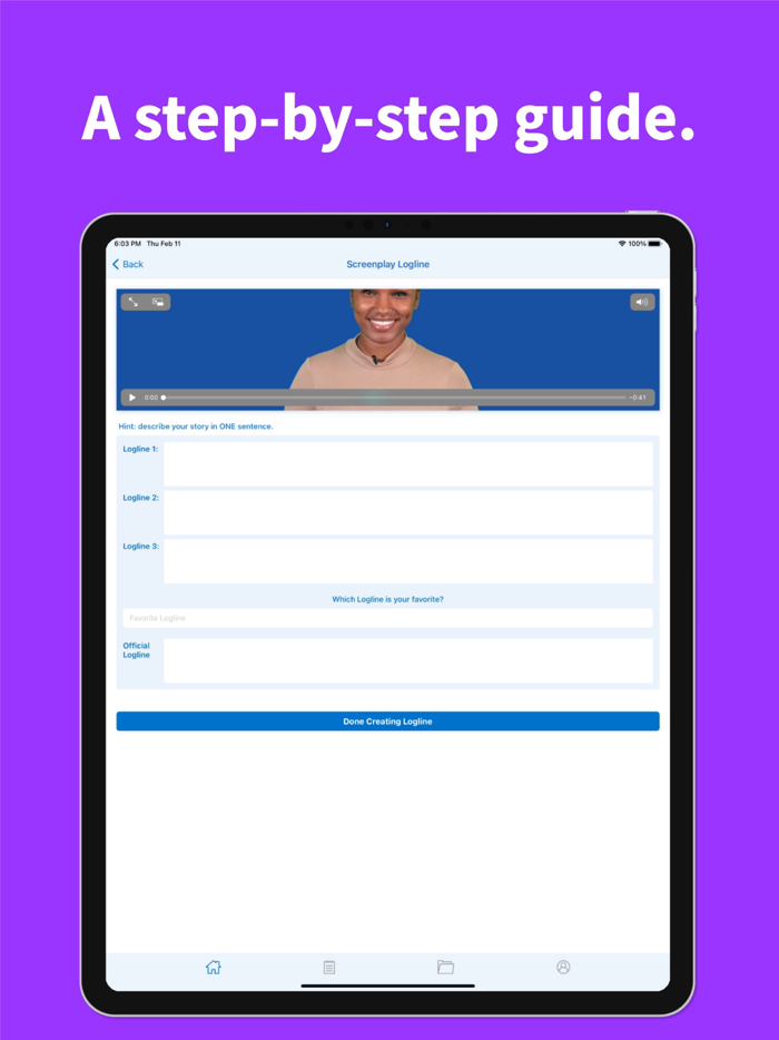 Screenplay App - Screenwriting
