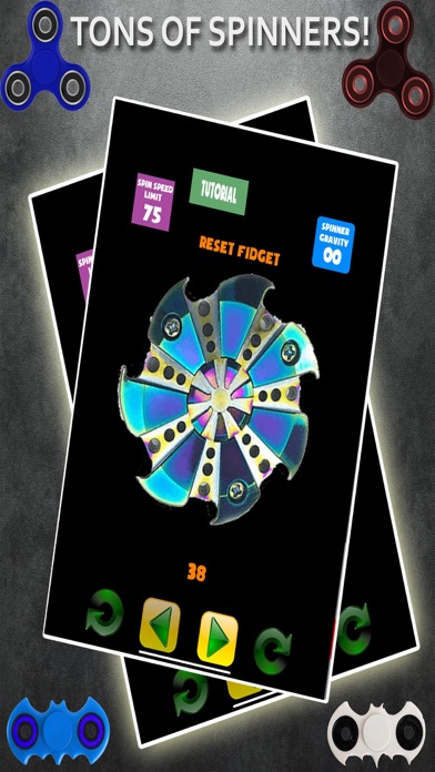 Screenshot #1 pour Super Fidget Spinner Toy Game