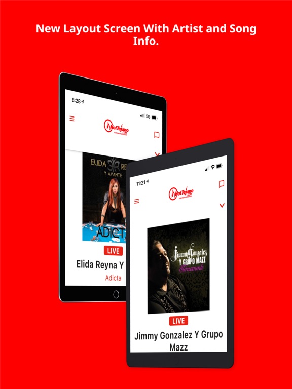 HotTejano.com iPad screenshot 2 - Music app