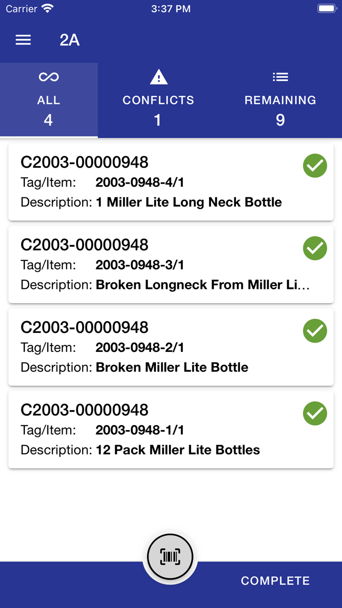 Property Room Handheld