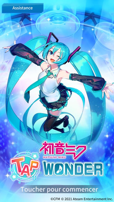 Screenshot #1 pour Hatsune Miku - Tap Wonder