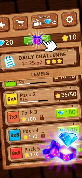 Game screenshot NEXUS : wooden logic puzzle hack