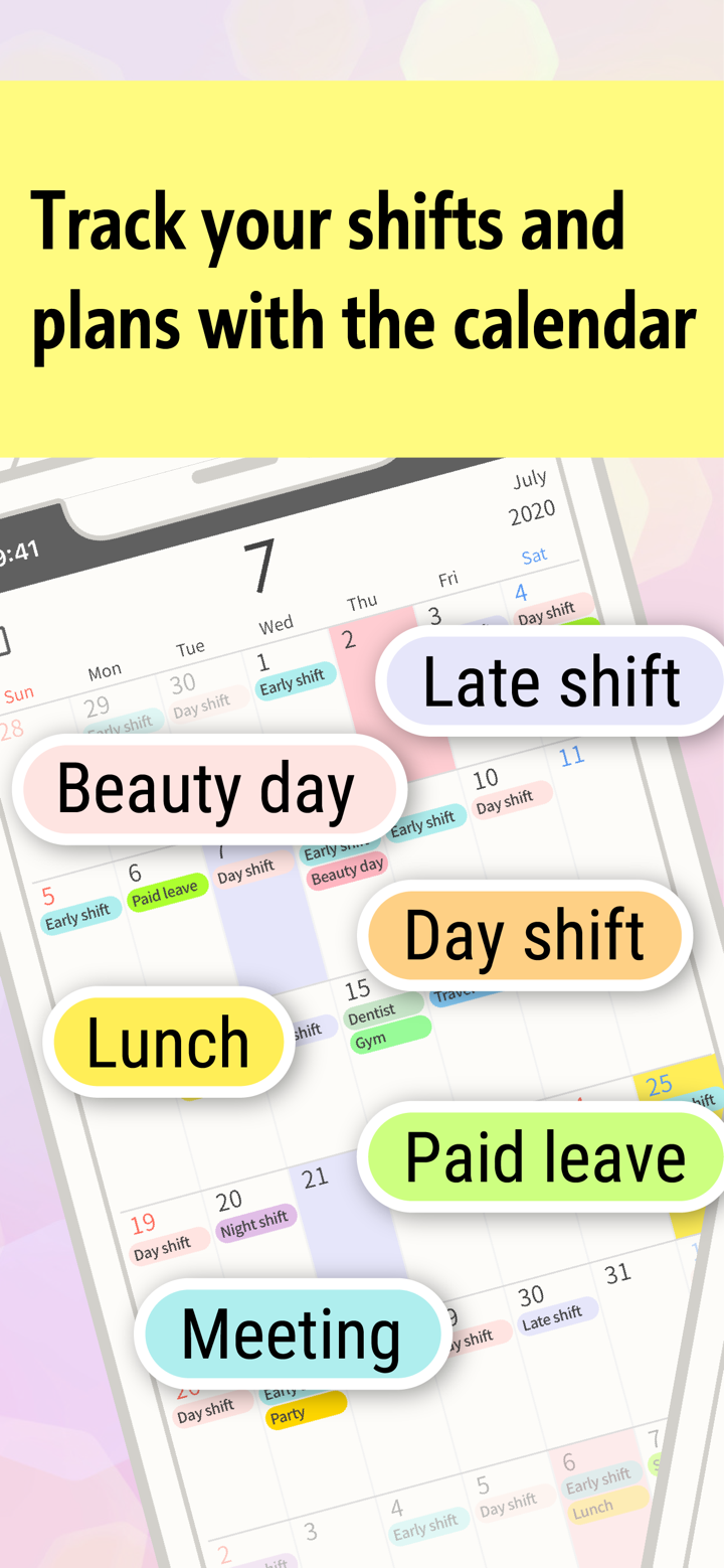 SHIFTAR: Work schedule planner screenshot 2