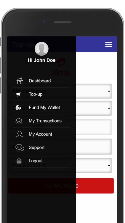 Mobile VTU - Airtime & Data