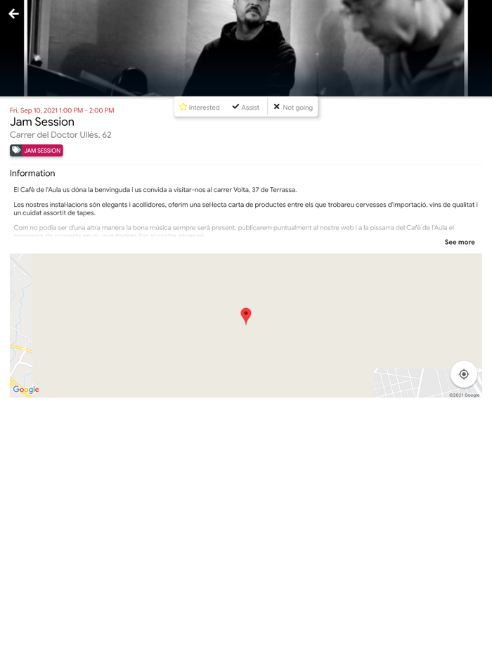 Aula de música de Terrassa