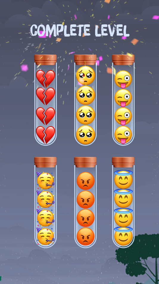 #5. Emoji Sort Master (iOS) Podle: Vnstart LLC