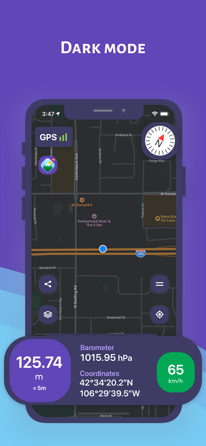 Altimeter Elevation Compass