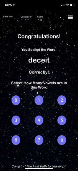 Game screenshot Bible Spelling With Comet Mini hack