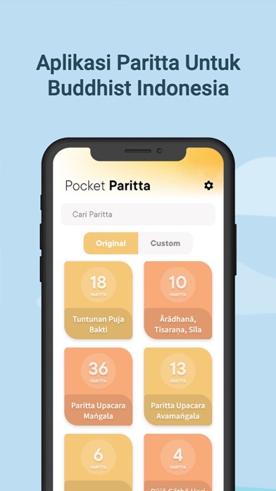 Pocket Paritta Screenshot