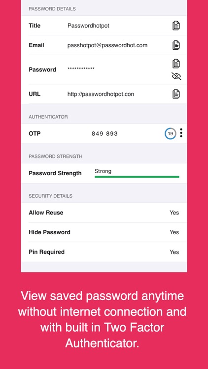 Password Hotpot screenshot-3